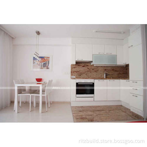 Kitchen Furniture High Gloss Laminate Kitchen Cabinet, PVC Kitchen Cabinet